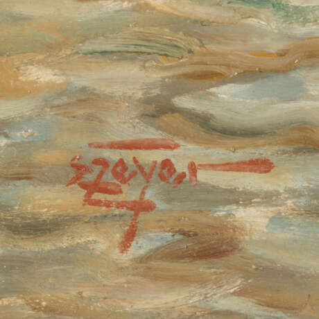 ZEYER, ERICH (1903-1960), "Abendstimmung, Motiv aus Alt-Cannstatt", - Foto 3