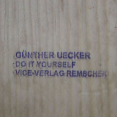 Uecker, Günther (*1930 Wendorf) - фото 5