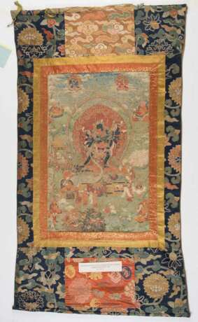 Thangka des Cakrasamvara und der Vajravahari in Yab-Yum - Foto 2