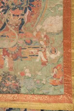 Thangka des Cakrasamvara und der Vajravahari in Yab-Yum - photo 3