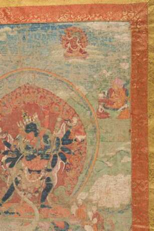 Thangka des Cakrasamvara und der Vajravahari in Yab-Yum - фото 6