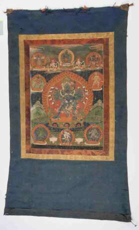 Thangka des Hevajra in Yab-Yum - photo 2