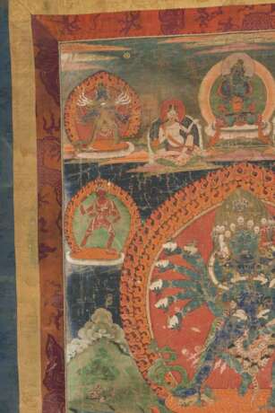 Thangka des Hevajra in Yab-Yum - photo 4