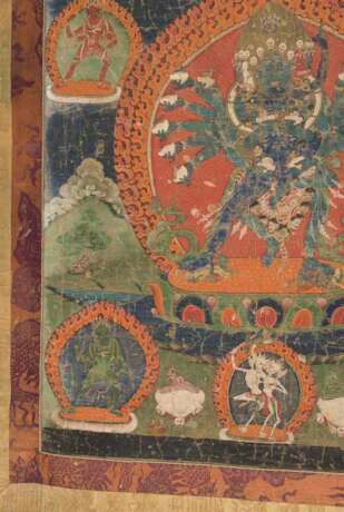 Thangka des Hevajra in Yab-Yum - Foto 5