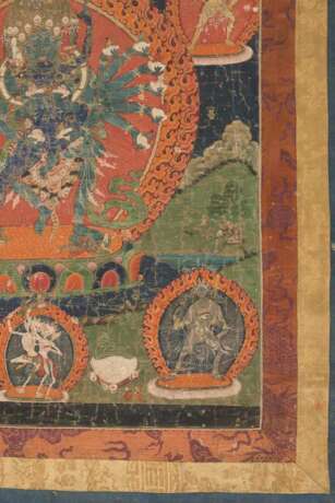 Thangka des Hevajra in Yab-Yum - photo 6