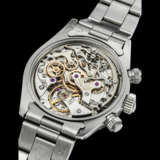 ROLEX. A STAINLESS STEEL CHRONOGRAPH WRISTWATCH WITH BRACELET - photo 3