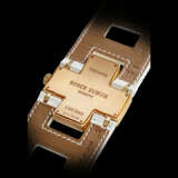 ROGER DUBUIS. A LADY’S 18K PINK GOLD AND DIAMOND-SET LIMITED EDITION CROSS-SHAPED WRISTWATCH - photo 2