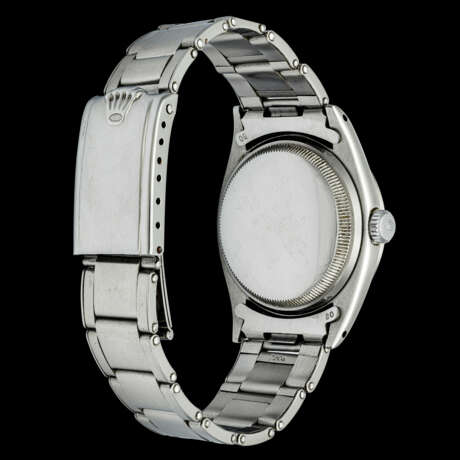 ROLEX. AN EARLY STAINLESS STEEL AUTOMATIC WRISTWATCH WITH SWEEP CENTRE SECONDS AND BRACELET - photo 2