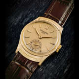 PATEK PHILIPPE. A SUPERB 18K PINK GOLD WRISTWATCH WITH PINK DIAL - photo 1