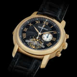 AUDEMARS PIGUET. A RARE AND HIGHLY COMPLICATED 18K PINK GOLD MINUTE REPEATING TOUBILLON CHRONOGRAPH WRISTWATCH - фото 2