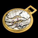 PATEK PHILIPPE. A RARE AND VERY APPEALING 18K GOLD POCKET WATCH WITH TWO-TONE DIAL - фото 3