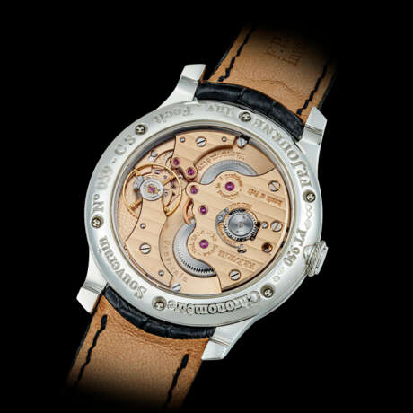 F. P. JOURNE. A PLATINUM WRISTWATCH WITH POWER RESERVE - фото 3