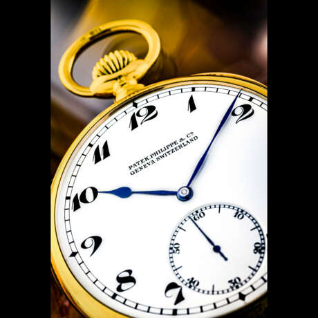 PATEK PHILIPPE. AN ASTONISHING, POSSIBLY UNIQUE AND HISTORICALLY IMPORTANT 18K GOLD TOURBILLON KEYLESS WATCH WITH WHITE ENAMEL DIAL, BREGUET NUMERALS AND HANDS, ACCOMPANIED BY ITS ANTIMAGNETIC OBSERVATORY CONTEST STAINLESS STEEL CASE AND CONTEST SECTOR DI - photo 3