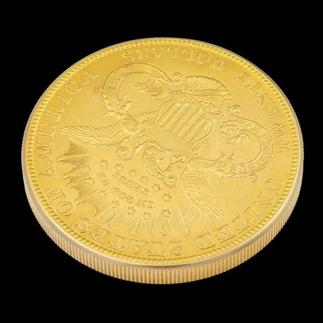 ROLEX. AN 18K GOLD TWENTY DOLLAR COIN WATCH - photo 2