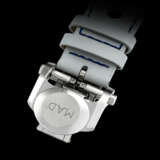 M.A.D. EDITIONS. A STAINLESS STEEL AUTOMATIC SEMI-SKELETONISED WRISTWATCH - photo 3