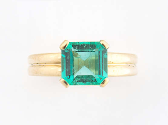 Smaragd-Ring - фото 1