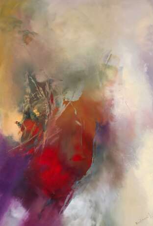 Keeping wishes oil oncanvas Spachtel Expressionnisme abstrait Fantasy Chypre 2020 - photo 1
