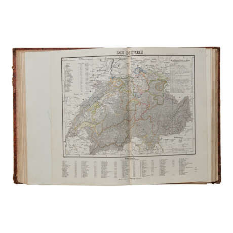 Vollständiger Hand-Atlas der neueren Erdbeschreibung - Foto 2