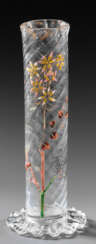 Frühe Jugendstil-Ziervase von Emile Gallé