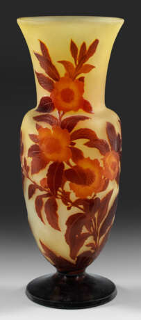 Große Jugendstil-Vase von Emile Gallé - photo 1