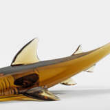Große Murano-Hai-Glasskulptur von Ermanno Nason für Cenedese - Foto 1