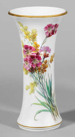 Ziervase mit Blumenmalerei in der Art von - photo 1