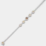 Natural Fancy Diamant-Armband - фото 1