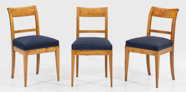 Drei Biedermeier-Stühle