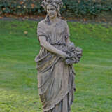 Große Terrakotta-Parkskulptur der Göttin Flora - фото 1