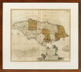 Karte von Jamaica