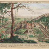 Guckkastenblatt mit Ansicht des Heidelberger Schlosses - photo 1