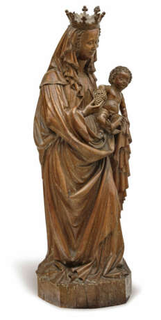 Maria mit Kind - Rheinisch, um 1420 - Foto 3