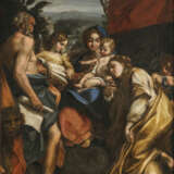 Antonio Allegri, gen. Correggio, Nachfolge - Maria mit dem Kind, dem Hl. Hieronymus und Maria Magdalena - фото 1