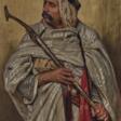 Otto Pilny - Beduine Dreiviertelfigur frontal, den Kopf nach links gewandt. - Auktionspreise