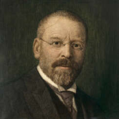 Ludwig von Zumbusch - Bildnis Carl Riemerschmid (Schwager des Künstlers).