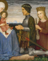 Matthäus Schiestl - Anbetung des Kindes