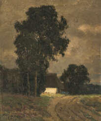 Paul Müller-Kaempff - Landschaft mit Bauernhaus