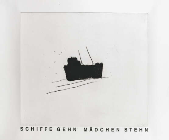 Hubert Kiecol - Schiffe gehn Mädchen stehn. 1990 - photo 1
