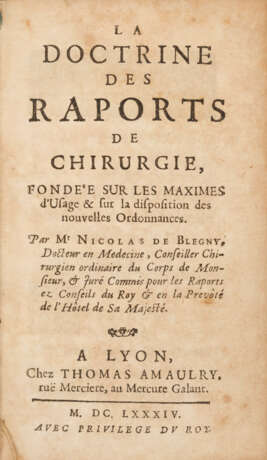 BLÉGNY, Nicolas de (circa 1643-1722) - photo 6