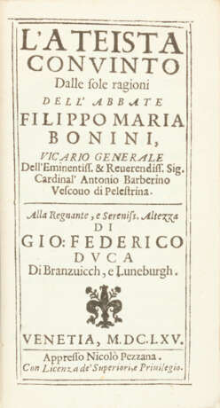 BONINI, Filippo Maria (1612-1680) - photo 2