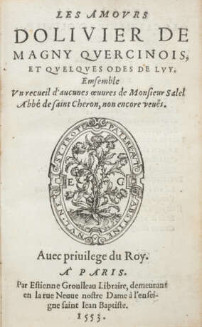 MAGNY, Olivier de (1529-1561) - photo 1