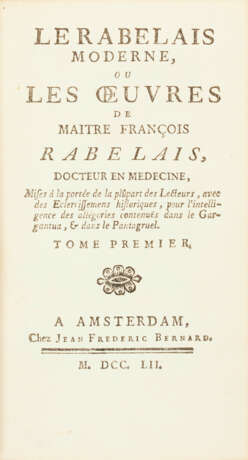 RABELAIS, François (circa 1483-1553) - Foto 2