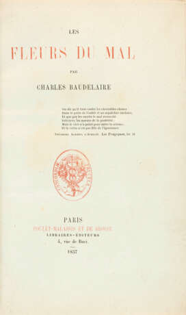 BAUDELAIRE, Charles (1821-1867). - photo 2
