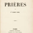 DESBORDES-VALMORE, Marceline (1786-1859) - Auktionsarchiv