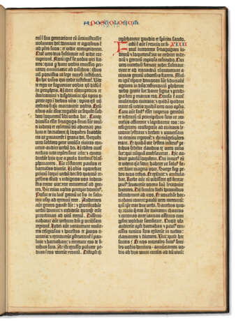 Leaf of the Gutenberg Bible - photo 1