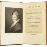 Anecdotes of the Late Samuel Johnson, inscribed - Foto 1