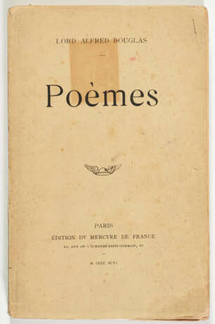 Poèmes, inscribed to George Meredith - photo 1