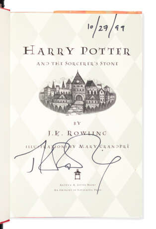 Harry Potter and the Sorcerer's Stone, signed - photo 2