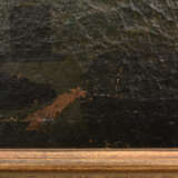 UNBEKANNTER KÜNSTLER, " Hafenszene", Öl auf Leinwand, 1 hälfte 17. Jahrhundert. Gerahmt, - photo 8