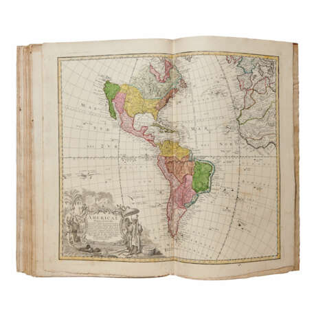 Atlas compendiarius quinquaginta tabularum geographicarum Homanniarum - photo 9